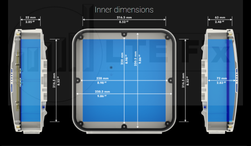 WiFix Med Enclosure Specs